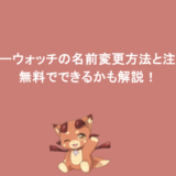 オーバーウォッチの名前変更方法と注意点!無料でできるかも解説!